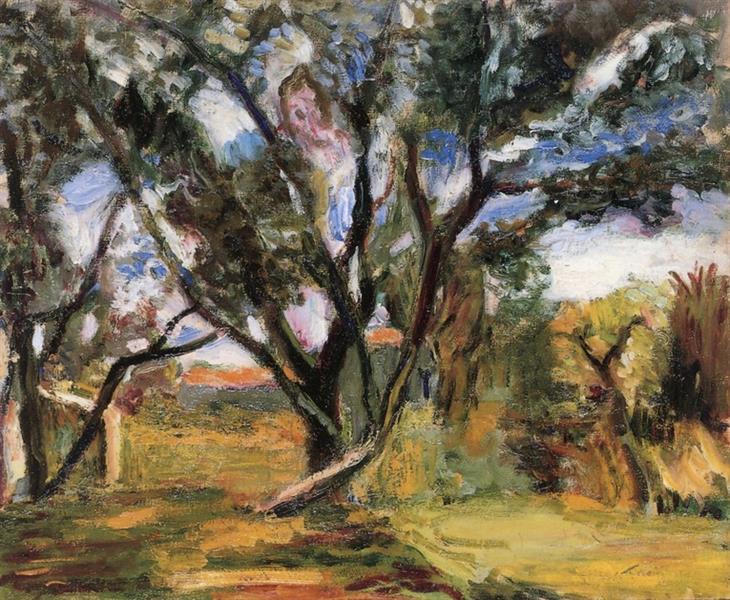 Оливкове дерево, 1898 - Анрі Матісс