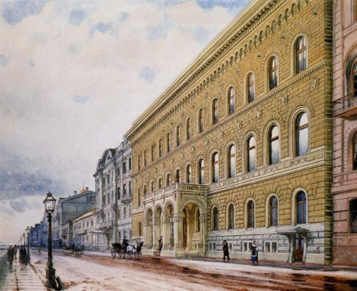 Palace of Great Prince Vladimir Alexandrovich - Albert Nikolajewitsch Benois