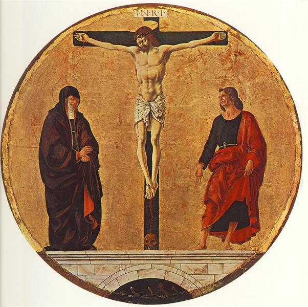 the Crucifixion, 1473 - Франческо дель Косса