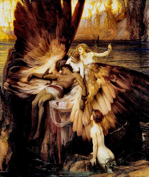 The Lament for Icarus, 1898 - Herbert James Draper
