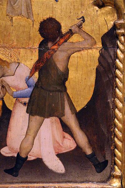 Martirio di S. Caterina, 1355 - Giovanni da Milano