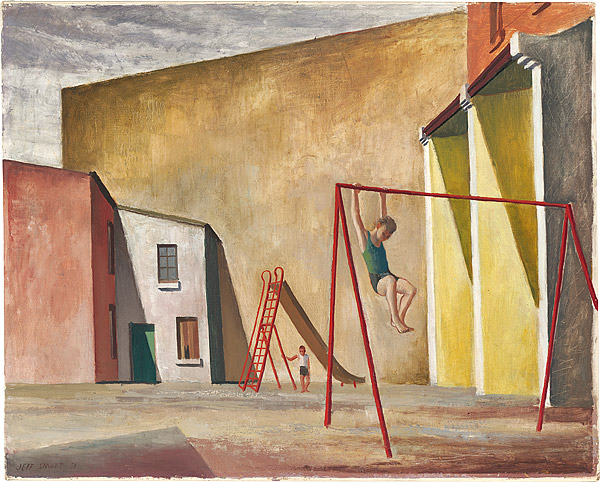 Playground (Children Playing), 1951 - Jeffrey Smart