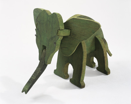 ELEPHANT PUZZLE, 1927 - Александр Колдер