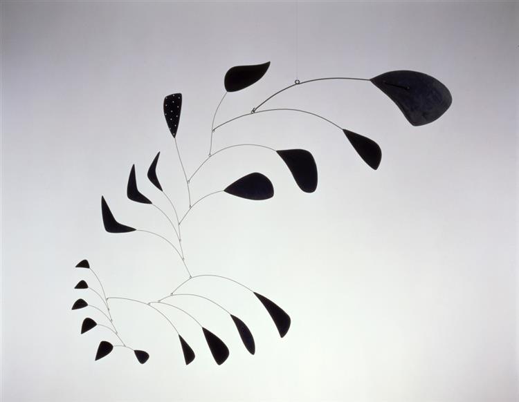 VERTICAL FOLIAGE, 1941 - Alexander Calder