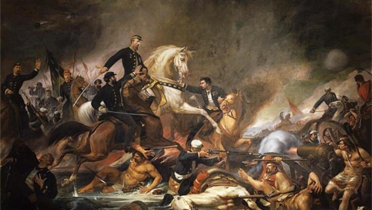 Batalha do Campo Grande, 1871 - Педру Америку