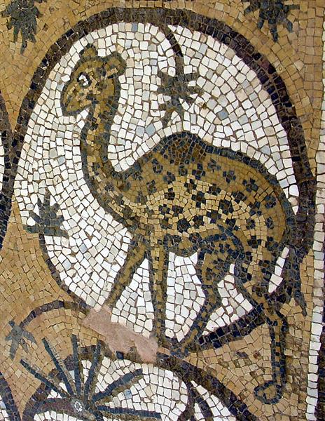 Petra Church Floor Mosaic, c.450 - c.550 - Byzantine Mosaics