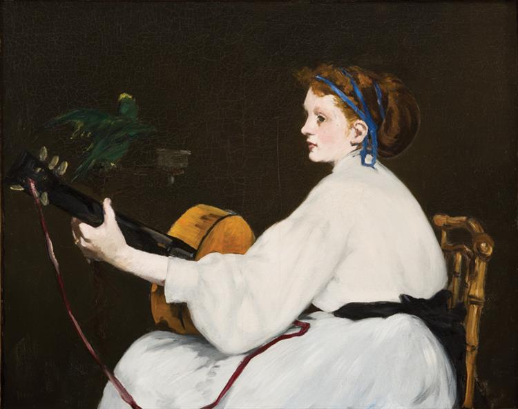 The Guitar Player, c.1866 - Edouard Manet