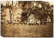 Amateur Football on the Boston Common, Boston, Massachusetts, 1909 - Lewis Wickes Hine