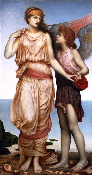 Venus and Cupid, 1878 - Эвелин де Морган