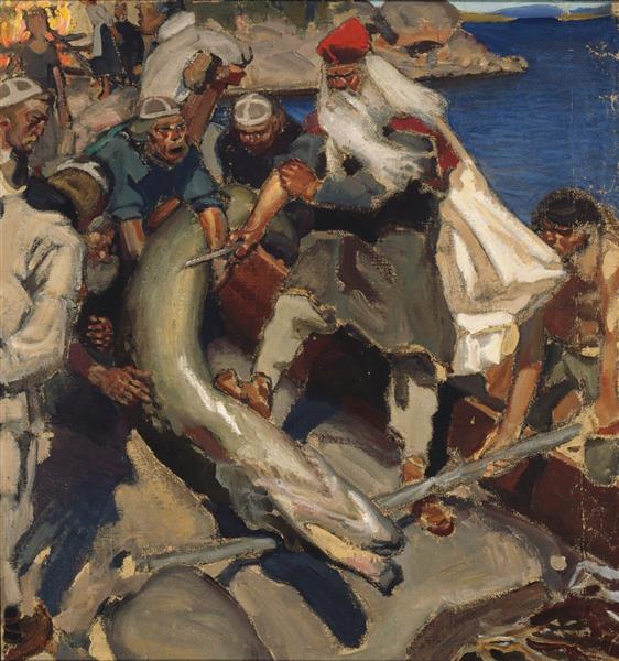 Big Fish, 1904 - Аксели Галлен-Каллела