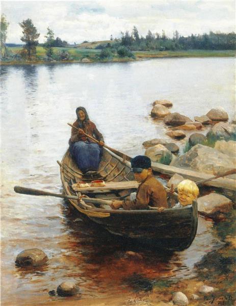 Savolaisvene, 1888 - Ееро Ярнефельт
