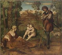 Allegory - Jacopo Palma, o Velho