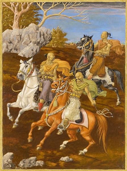 Mongolian Riders - Werner Peiner