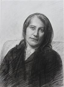Portrait of a Woman - Reza Rahimi Lasko