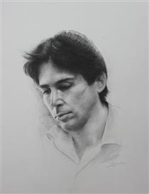 Portrait of a Man - Reza Rahimi Lasko