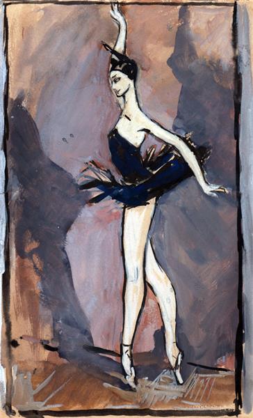 Балерина О. Потапова, 1963 - Зоя Лерман