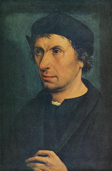 Portrait of a man, c.1505 - Jan Joest