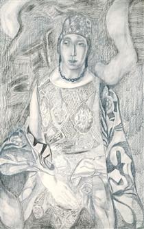 Seated Woman - Frances Mary Hodgkins