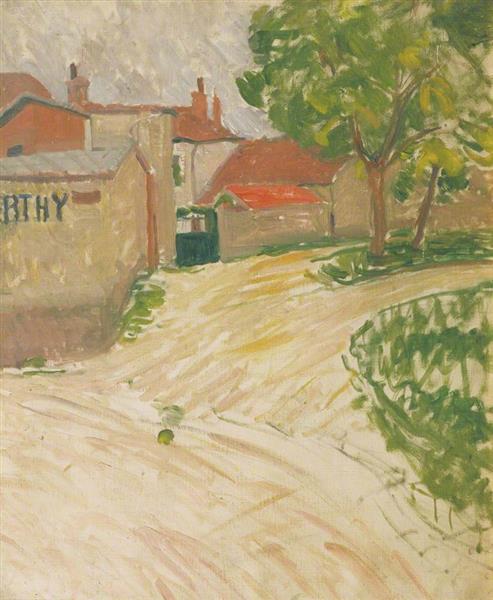 Village Landscape, 1916 - Matthew Smith