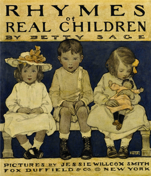 Rhymes of Real Children Cover, 1903 - Jessie Willcox Smith