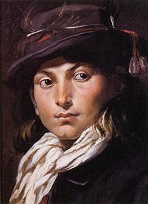 Portrait of a Young Man - Study of a Head - Rodolfo Amoedo