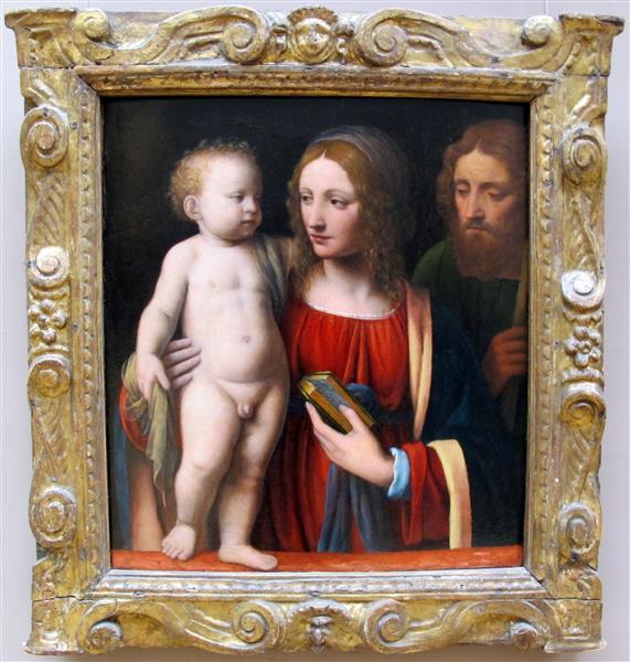 The Holy Family, c.1510 - c.1515 - Бернардино Луини