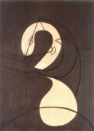 Head of a woman, 1930 - Пабло Пикассо
