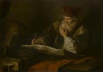 An Old Scholar - Salomon Koninck