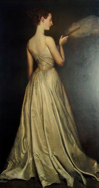 Portrait of Mme Pierre Gaudreau, 1898 - Антоніо де ла Гандара