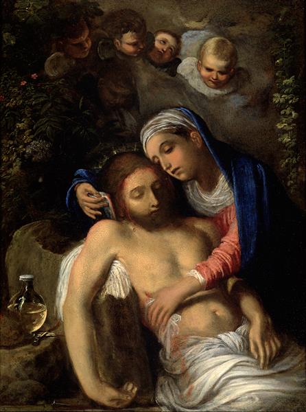 Pietà, 1605 - Адам Эльсхаймер
