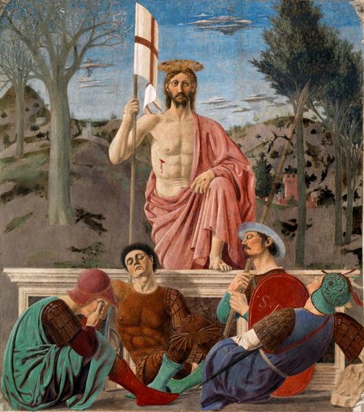 The Resurrection, c.1460 - Piero della Francesca