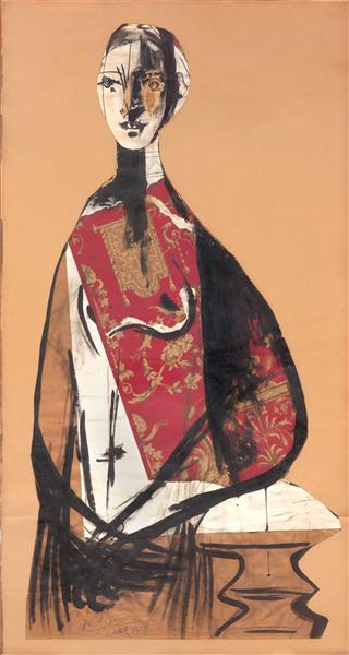 Portrait of a Lady, 1928 - 畢卡索