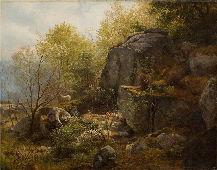 Near Conway, North Wales, 1868 - Александр Хельвиг Вайент