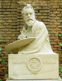 Busto de Joaquín Sorolla - Мариано Бенлиуре