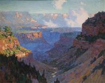 Looking Across the Grand Canyon - Эдуард Генри Потхаст