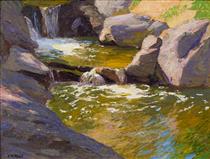The Waterfall - Edward Henry Potthast