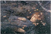 'Oh, What's That in the Hollow...?' - Edward Robert Hughes