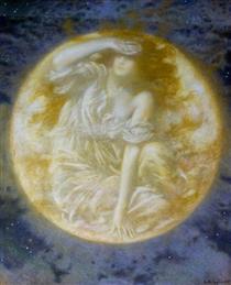 Radiant moon - Edward Robert Hughes