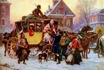 The Christmas Coach, 1795 - Жан Леон Жером Феррис