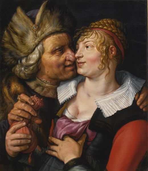 Unequal Lovers, 1615 - Hendrick Goltzius