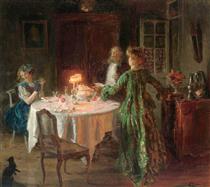 The Dinner Party - Jules-Alexandre Grun
