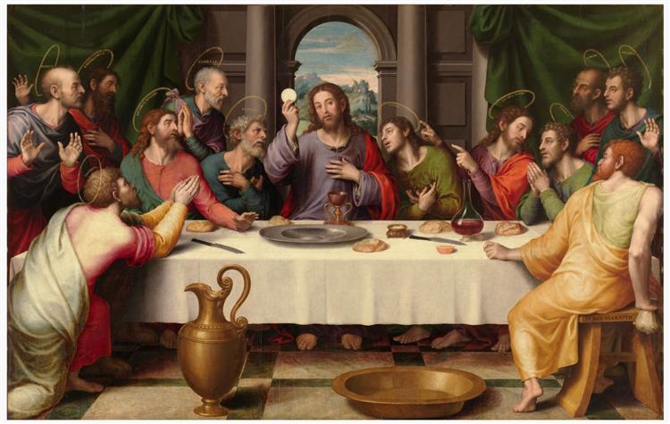 The Last Supper, 1555 - 1562 - Vicente Juan Masip