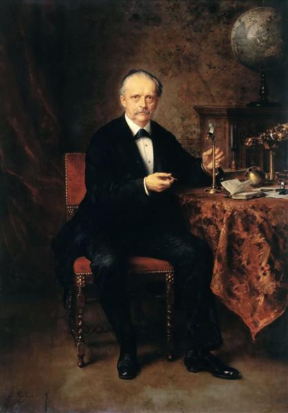 The physicist Hermann Von Helmholtz - Ludwig Knaus