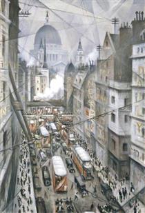 Amongst the Nerves of the World - C. R. W. Nevinson