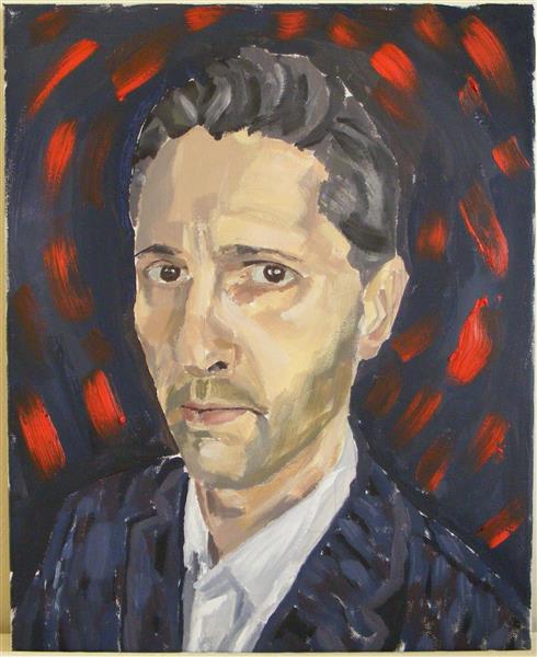 08. Self Portrait 2017 by Anthony D. Padgett After Van Gogh Paris 1887, 2017 - Anthony Padgett