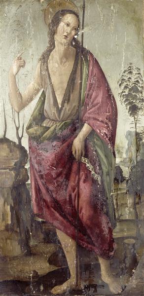 John the Baptist - Francesco Botticini