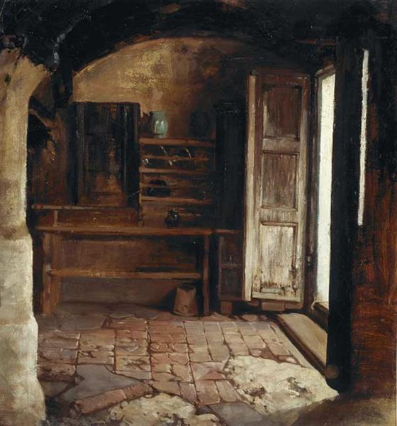 Kitchen of Castle of Hohenaschau - George Folingsby
