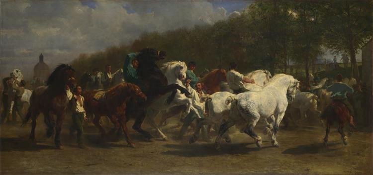 The Horse Fair (reduced Version), 1855 - Rosa Bonheur