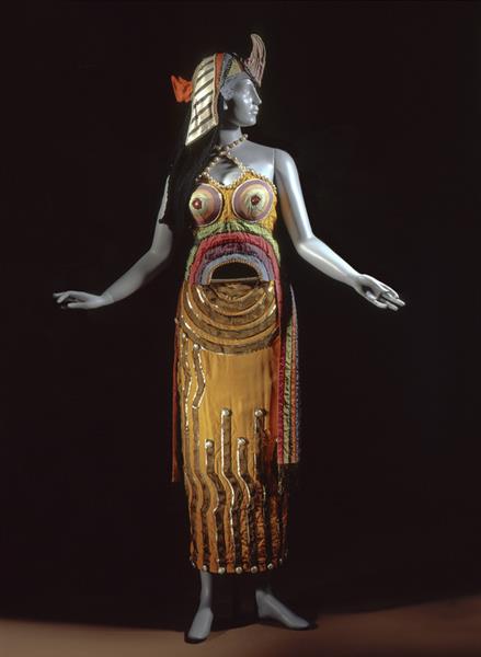 Costume Design for Cleopatra, 1918 - Sonia Delaunay