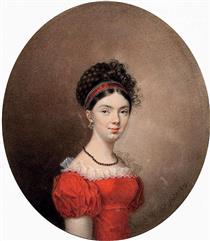 Maria Ivanovna de Traversay - Antoine Charles Horace Vernet
